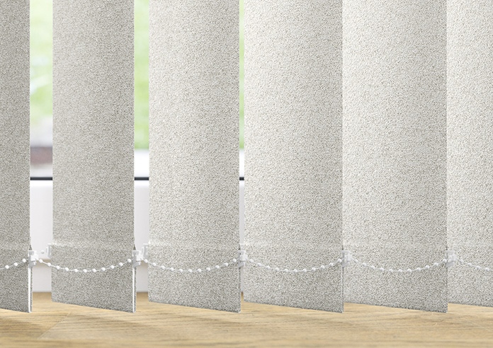 Shimmer (Blackout), Silver Birch - Vertical Blind Slats - Image 3